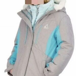 Gerry Girls Size 14-16 Systems 3 in 1 Jacket and Matching Beanie